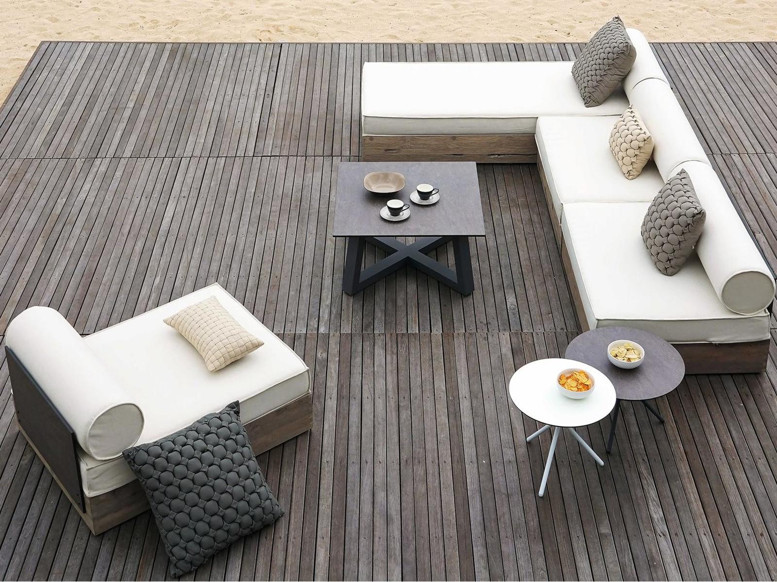 Mamagreen Aiko Teak Cushion Outdoor Lounge Set