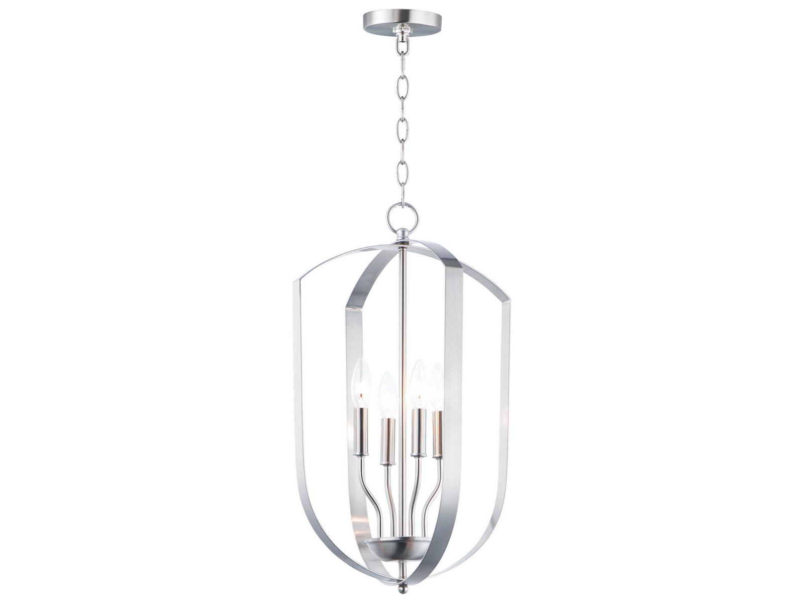 Maxim Lighting Provident 4-Light Satin Nickel Chandelier