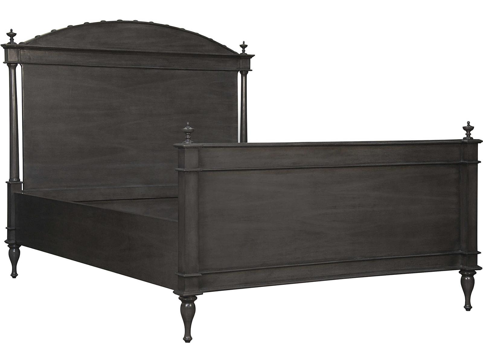 Owen Queen Hand-Carved Mahogany Panel Bed