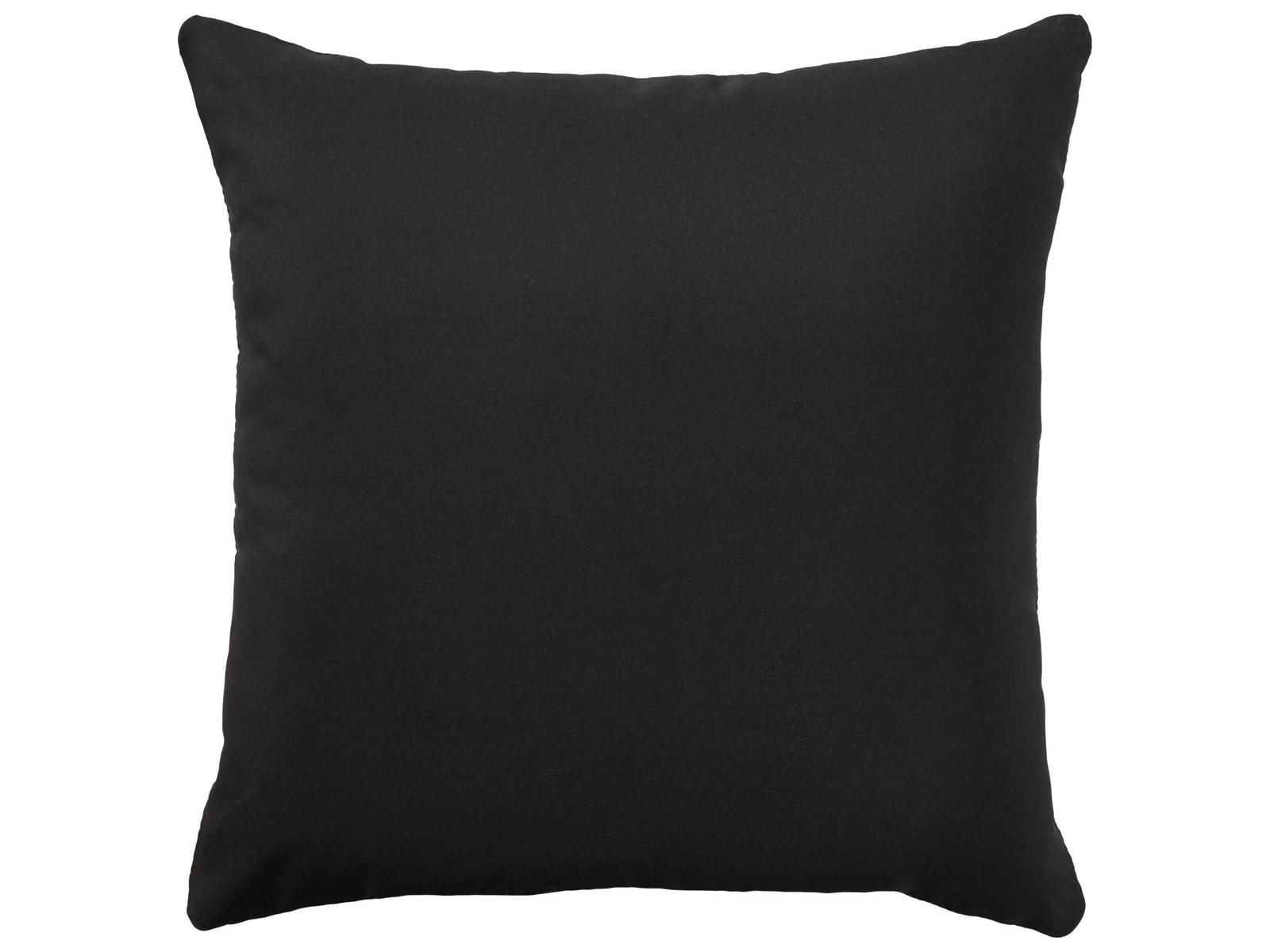 Nourison Mina Victory Aloha Black 20" x 20" Pillow
