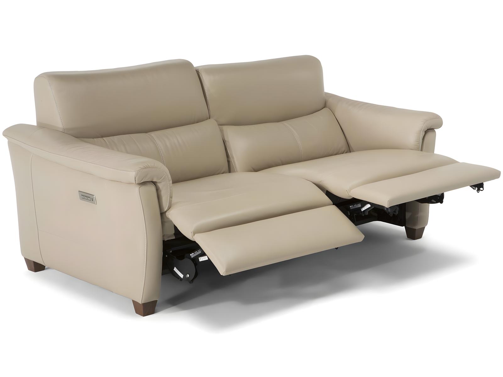 Natuzzi Editions Astuzia Double Reclining Sofa | C068N46 | PatioLiving