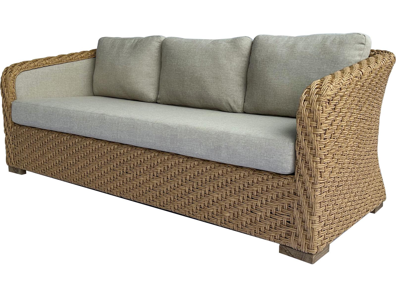 Outdoor Interiors Sahara Wicker Sofa