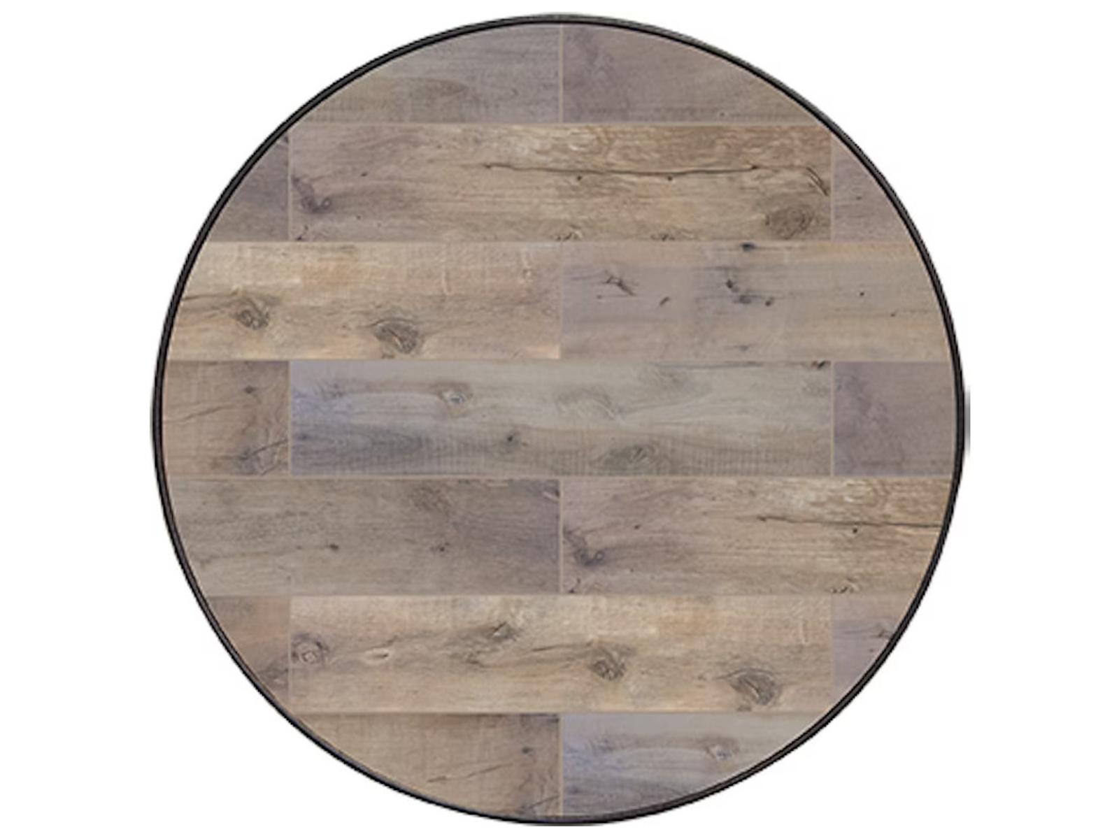 OW Lee Dakota Porcelain Round Table Top Aluminum Rim