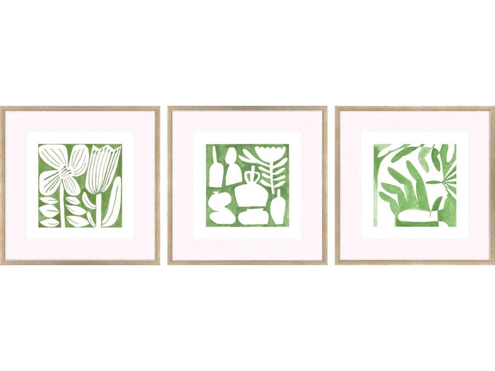 Paragon Abstract Minimal Moments-II Wall Art Set of 3