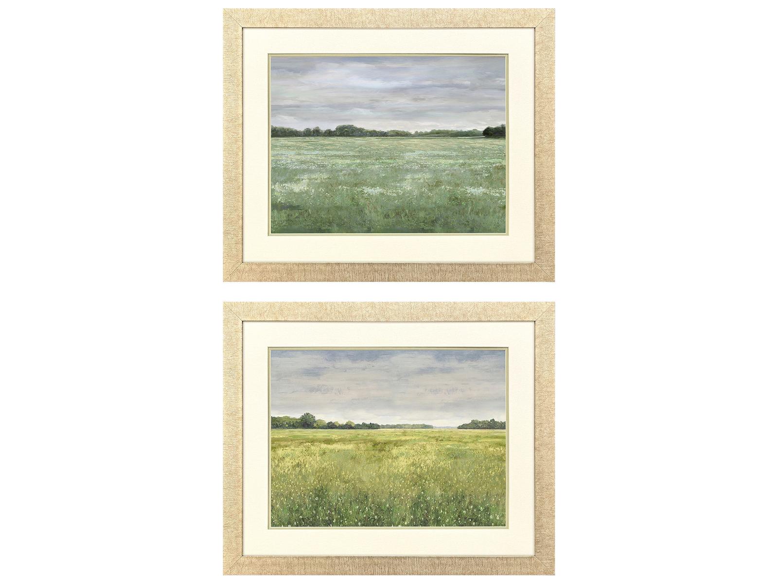 Paragon Quiet Meadow II Framed Art - Set of 2