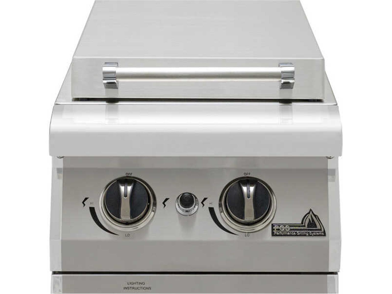 PGS Legacy Dual Side Burner Kit For Masonry Installation Liquid Propane