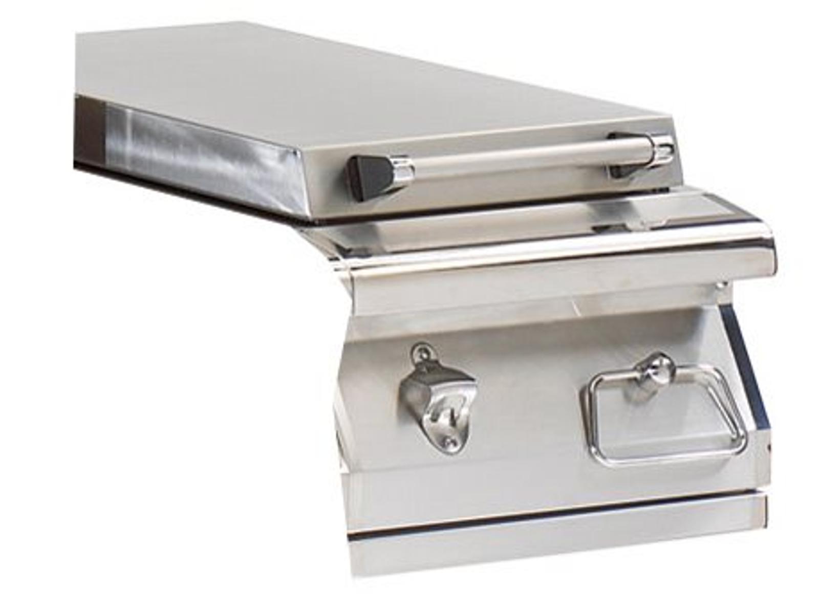 PGS Grills Legacy Stainless Steel Beverage Cooler for Portable Installation