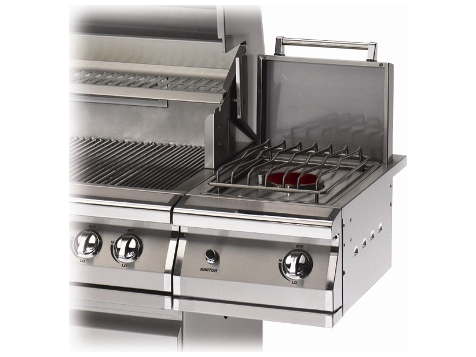 PGS Grills Legacy Stainless Steel LP Side Burner Kit For Portable Cart