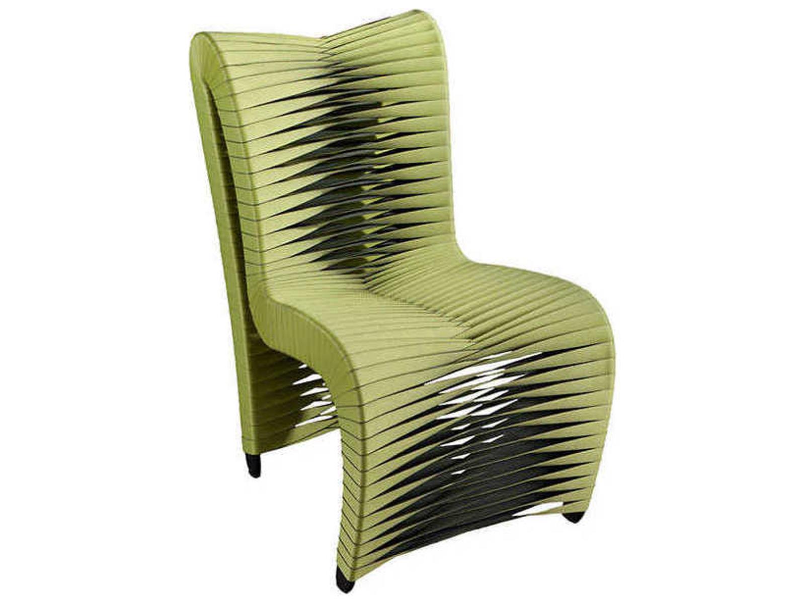 Phillips Collection Black Upholstered Side Dining Chair