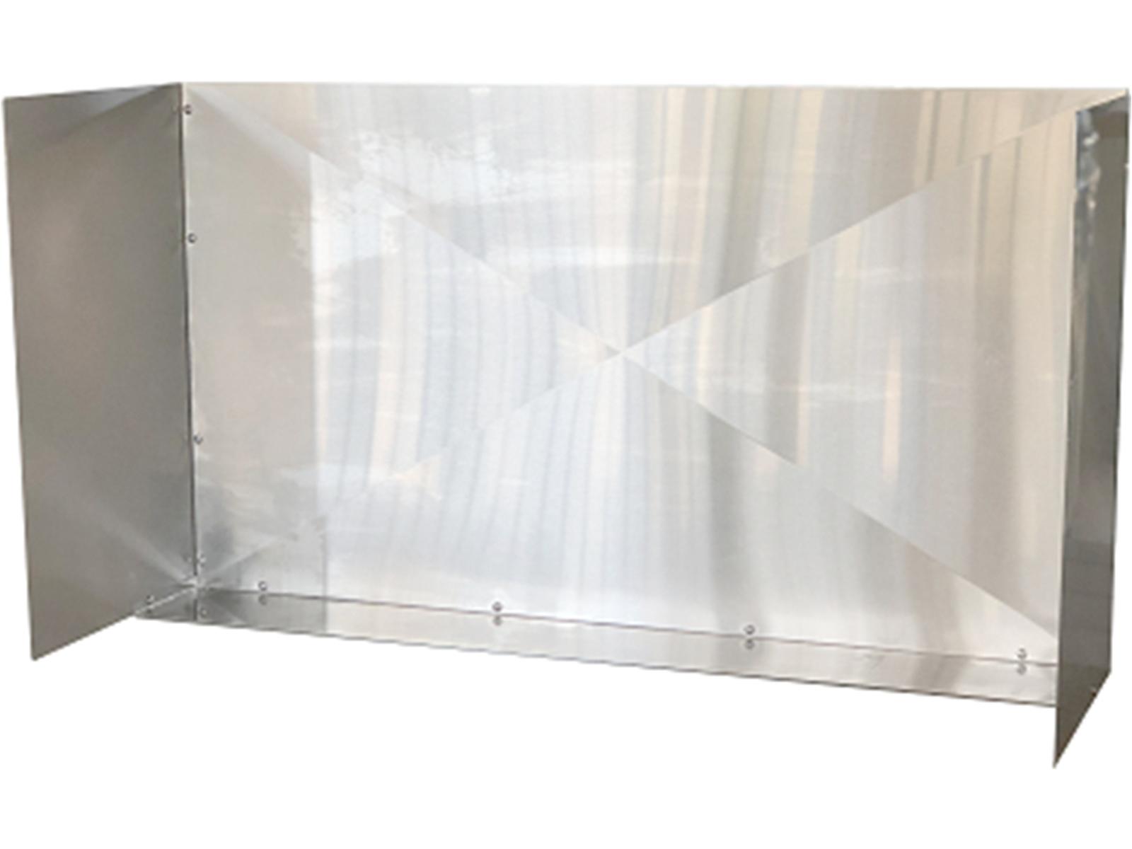 RCS Grills Stainless Steel 36'' Medium Wind Guard