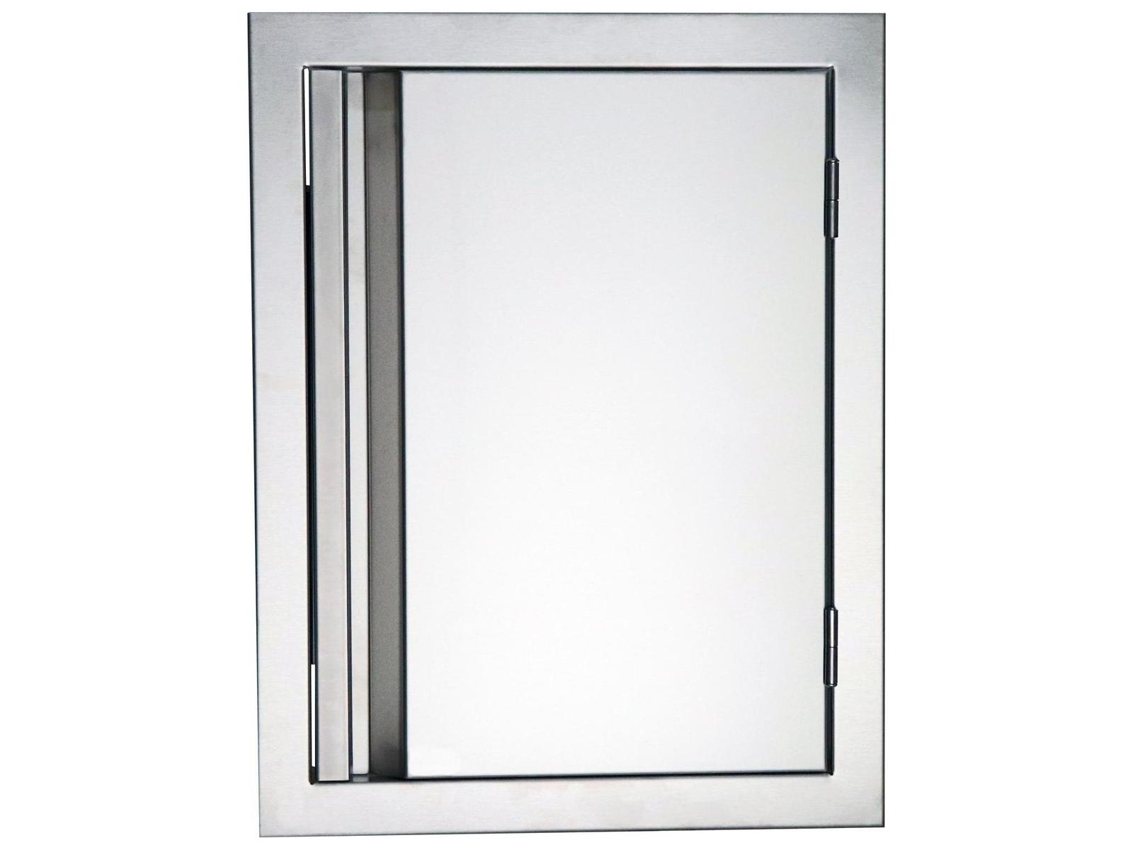 RCS Grills Valiant 17 Inches Wide Stainless Steel Vertical Reversible Door