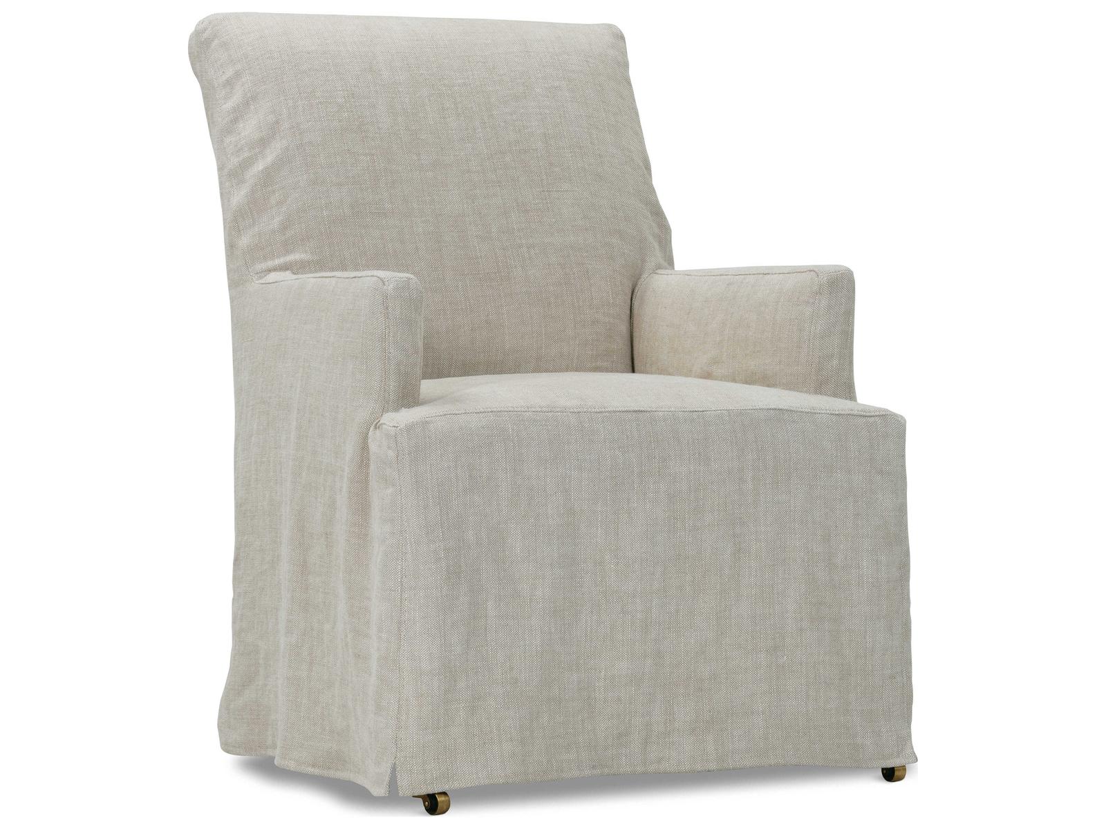 Rowe Finch Upholstered Arm Dining Chair