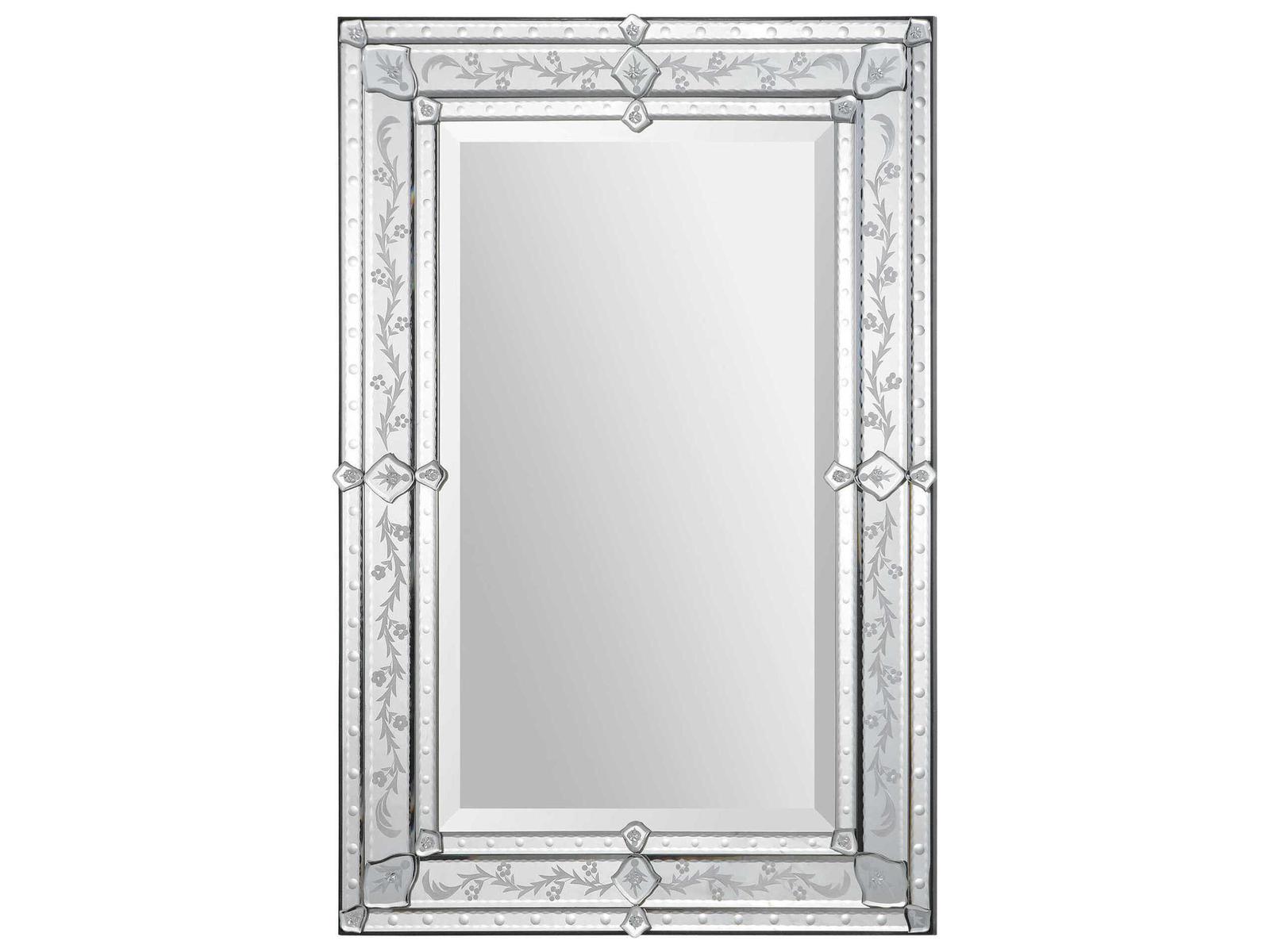 Renwil Vincenzo Clear Rectangular Wall Mirror