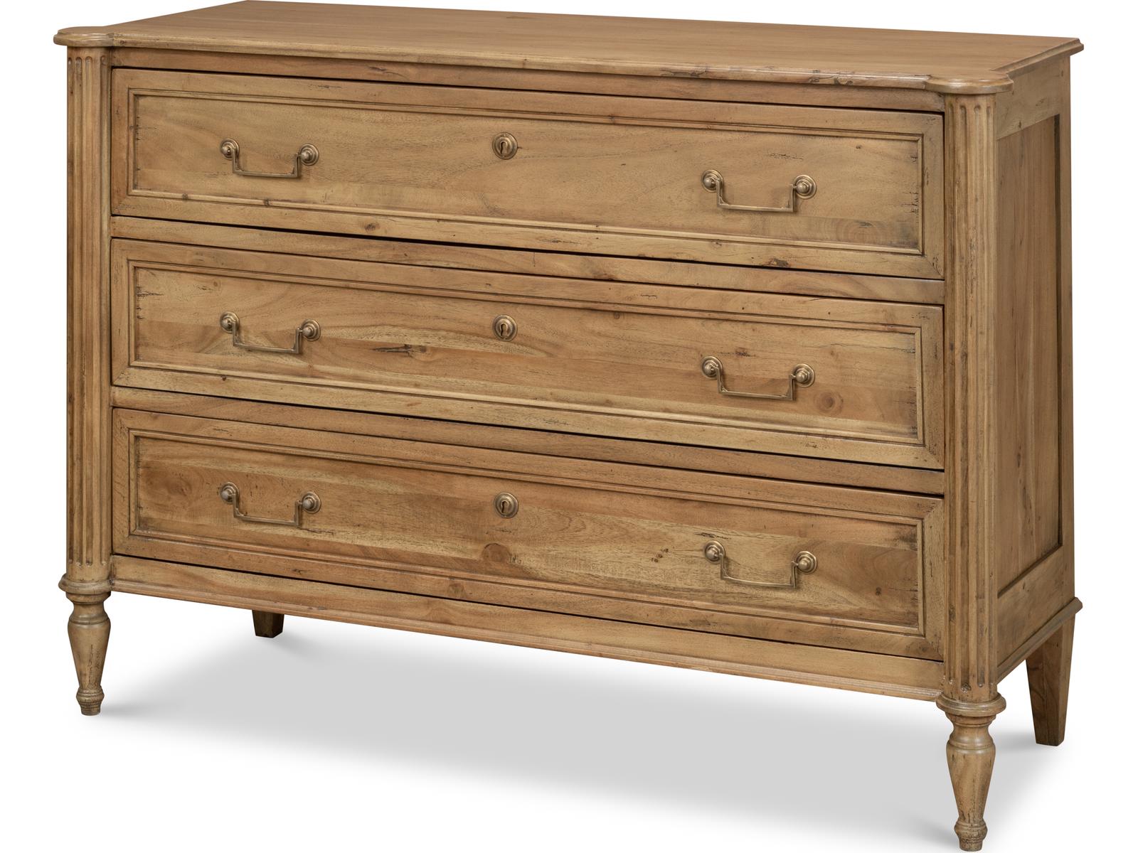 Sarreid Ltd. Chamberlain Chest Of Drawers - Thumbnail 3