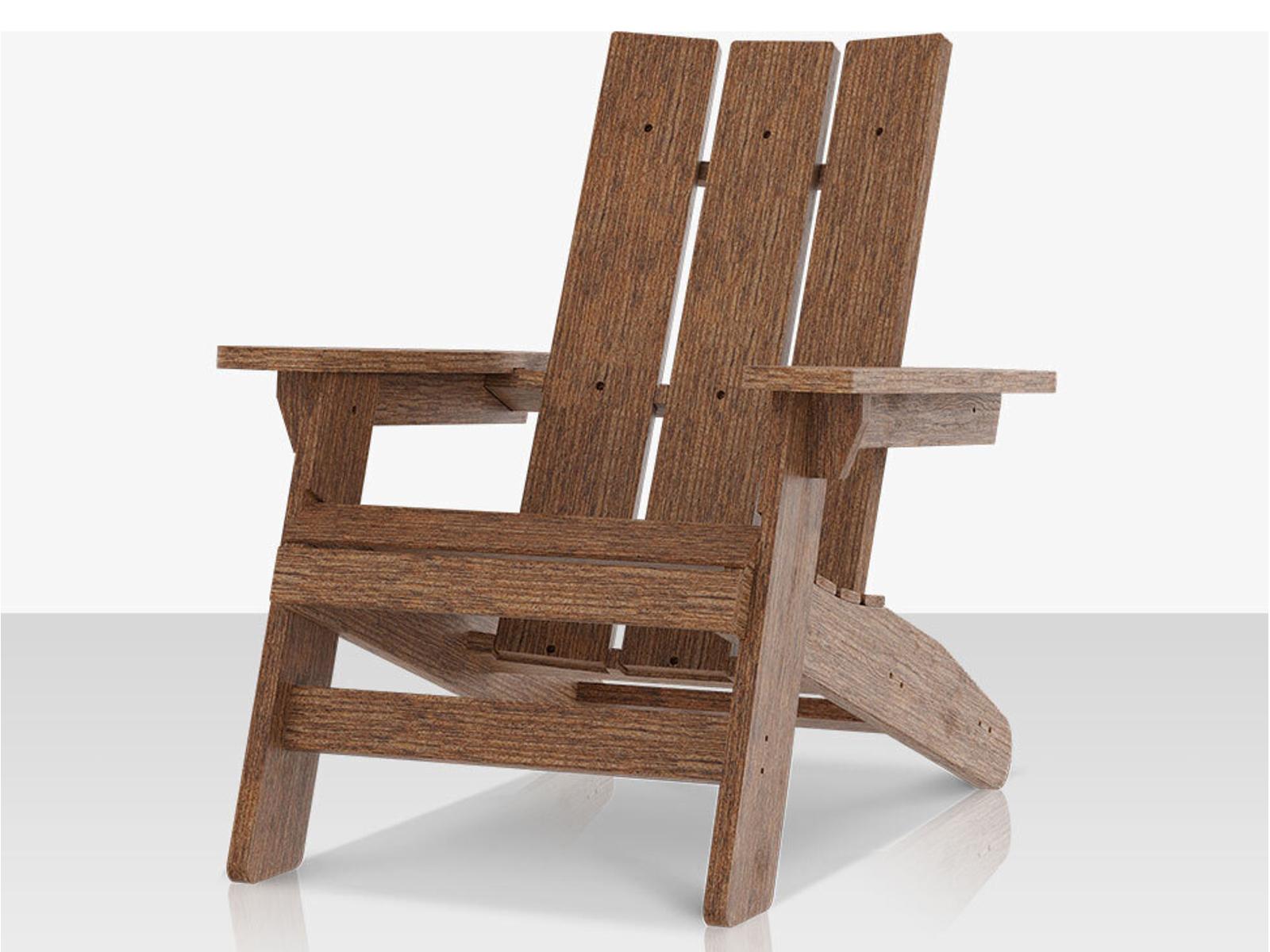Decoscape PollyOutdoor Resin Adirondak Chair