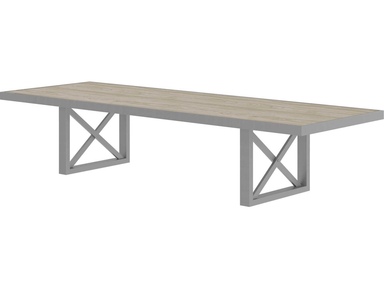 Decoscape Dynasty Aluminum XL Mega Rectangular Dining Table Top