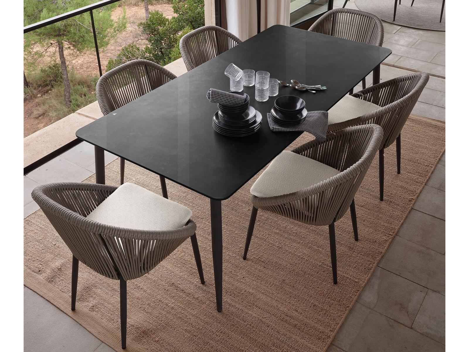 Skyline Design Rodona 7-Piece Rectangular Outdoor Patio Dining Sets