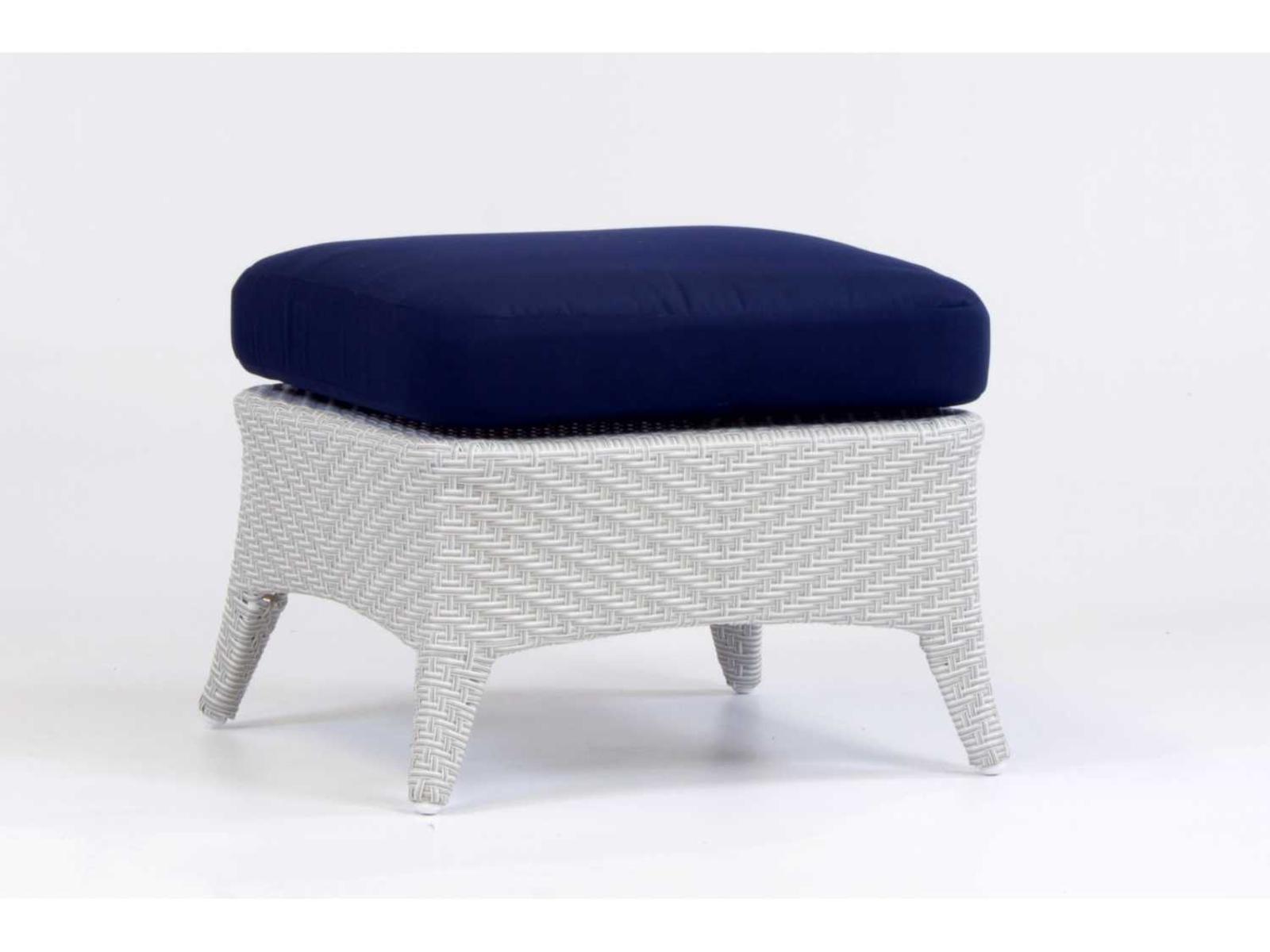 South Sea Rattan Bahia Wicker Patio Ottoman
