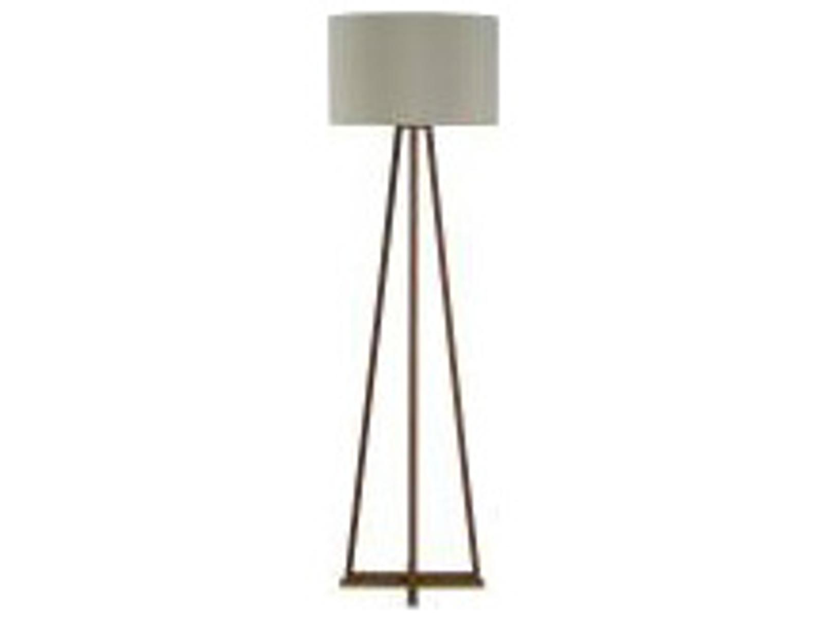 Summer Classics Jayda Natural Teak Outdoor Floor Lamp