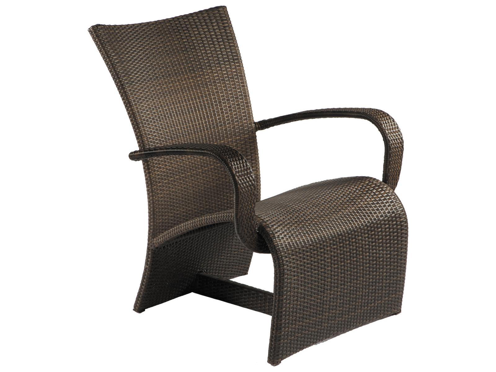 Summer Classics Halo Wicker Outdoor Patio Lounge Chair