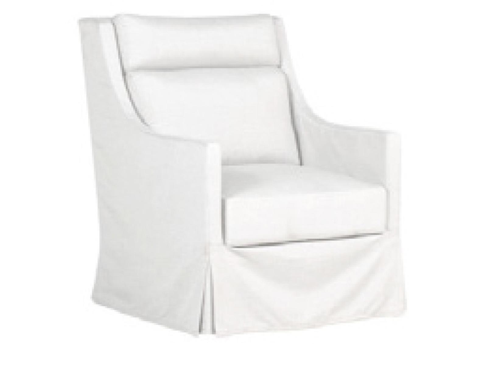 Summer Classics Shelby Upholstery Swivel Outdoor Patio Lounge Chair