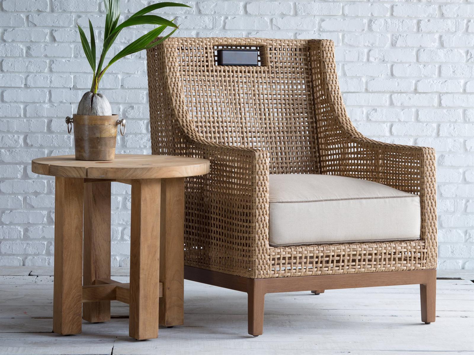 Summer Classics Peninsula Wicker Patio Lounge Set