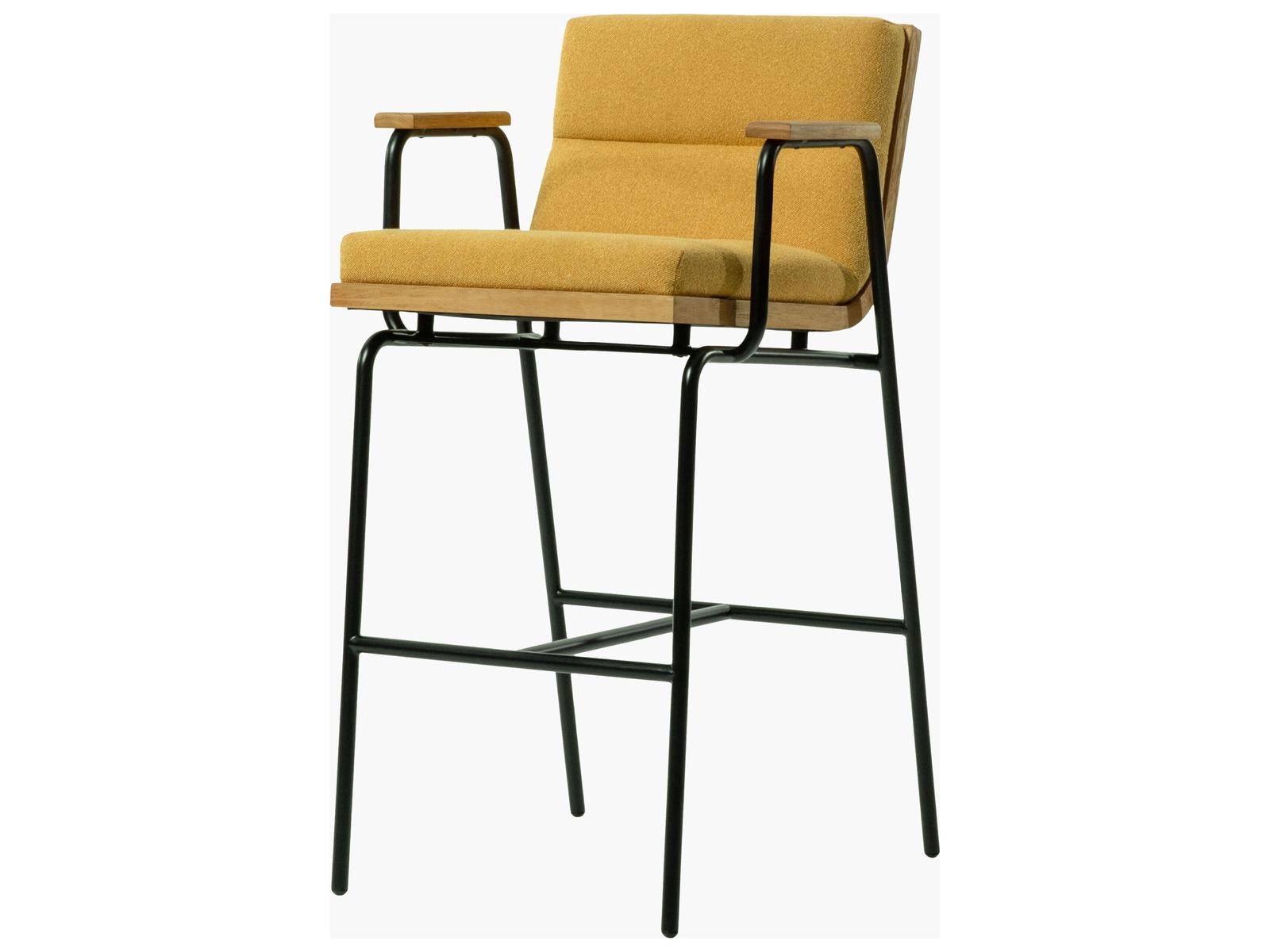 Surya Thomas Upholstered Bar Stool - Thumbnail 5