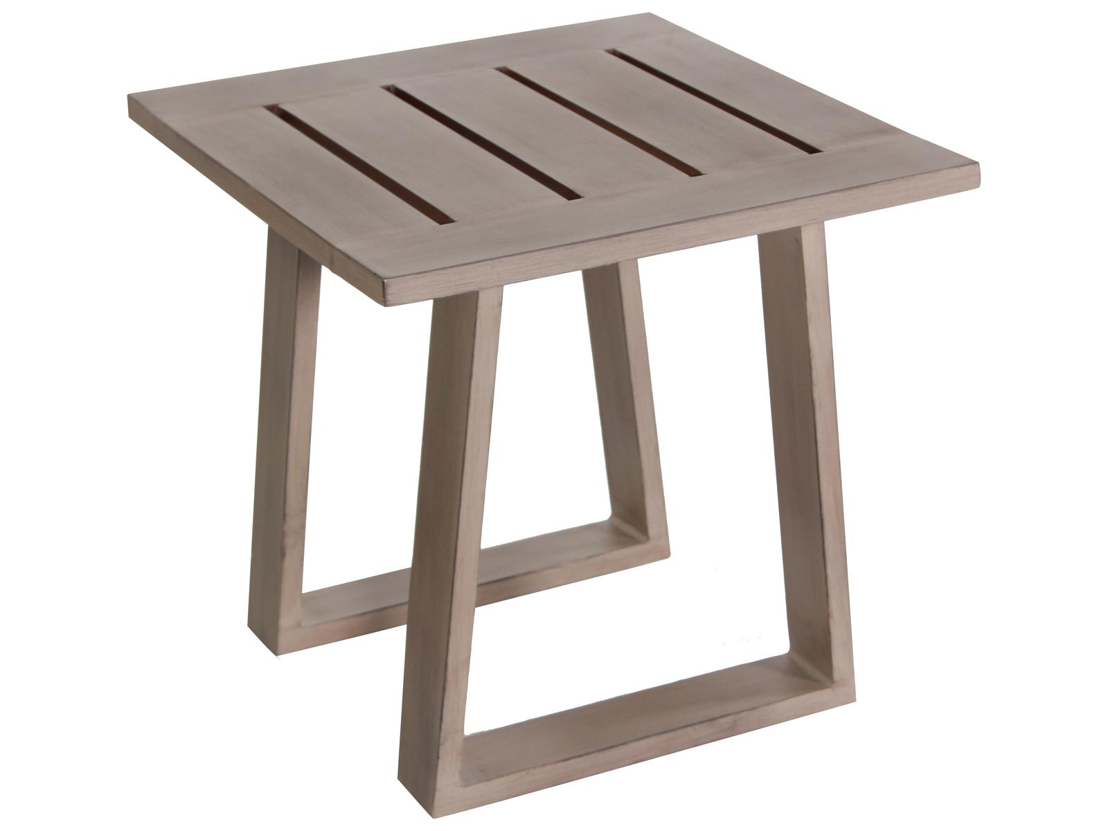 Teva Aruba Aluminum Square End Table