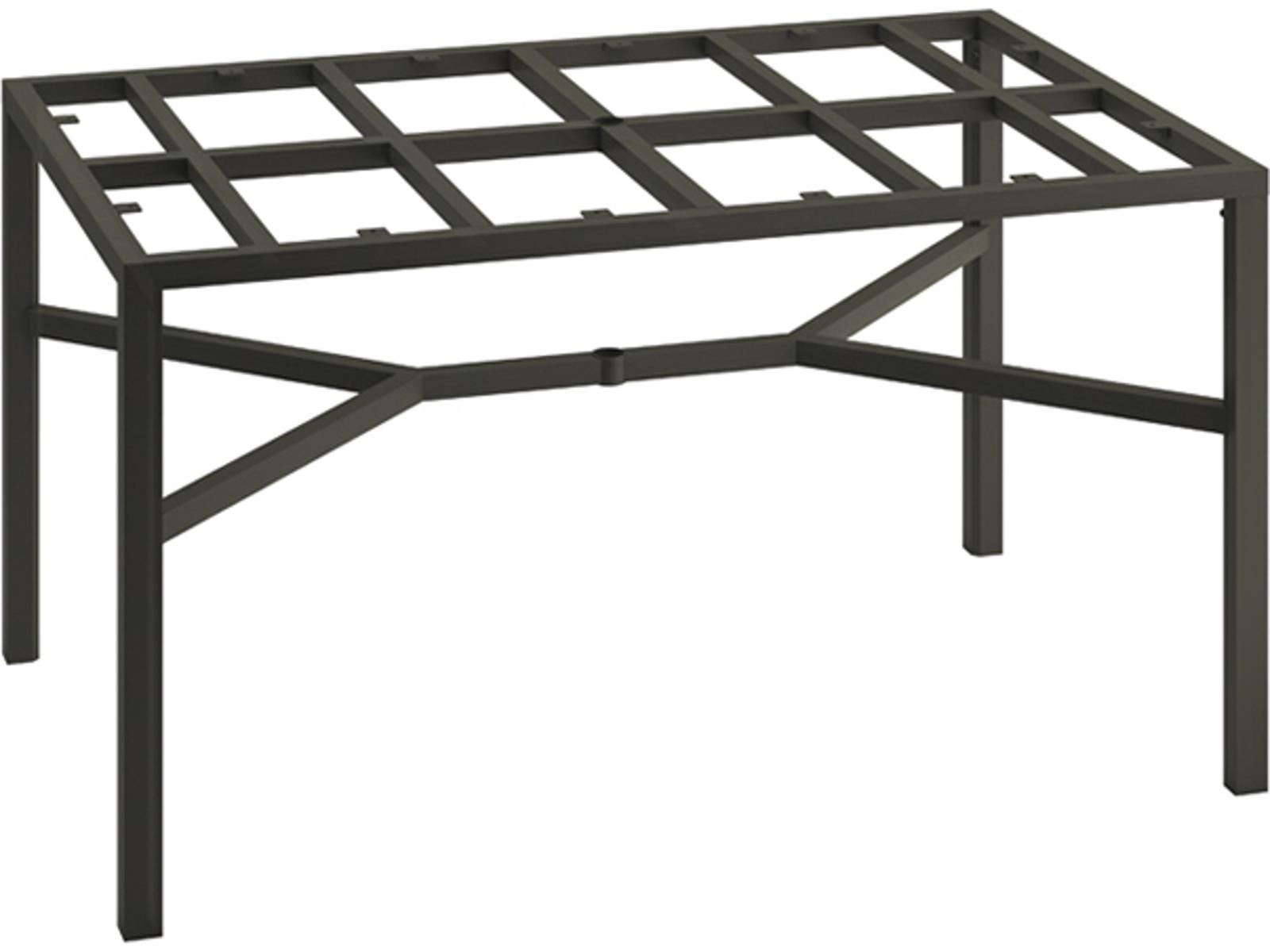 Tropitone Parsons Aluminum Rectangular KD Counter Table Base