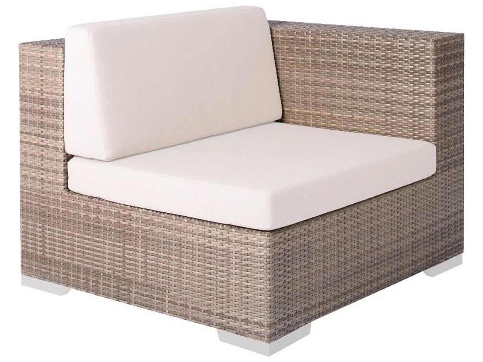 Tropitone Arzo Woven Cushion Left/Right Arm Outdoor Patio Lounge Chair