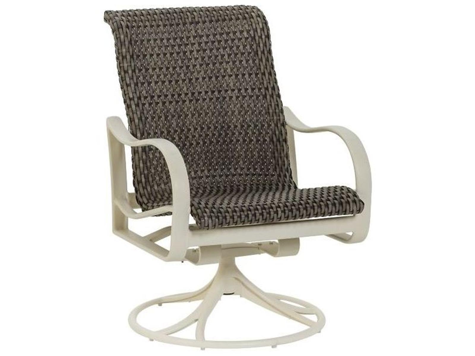 Tropitone Shoreline Swivel Rocker Dining Chair - Thumbnail 3