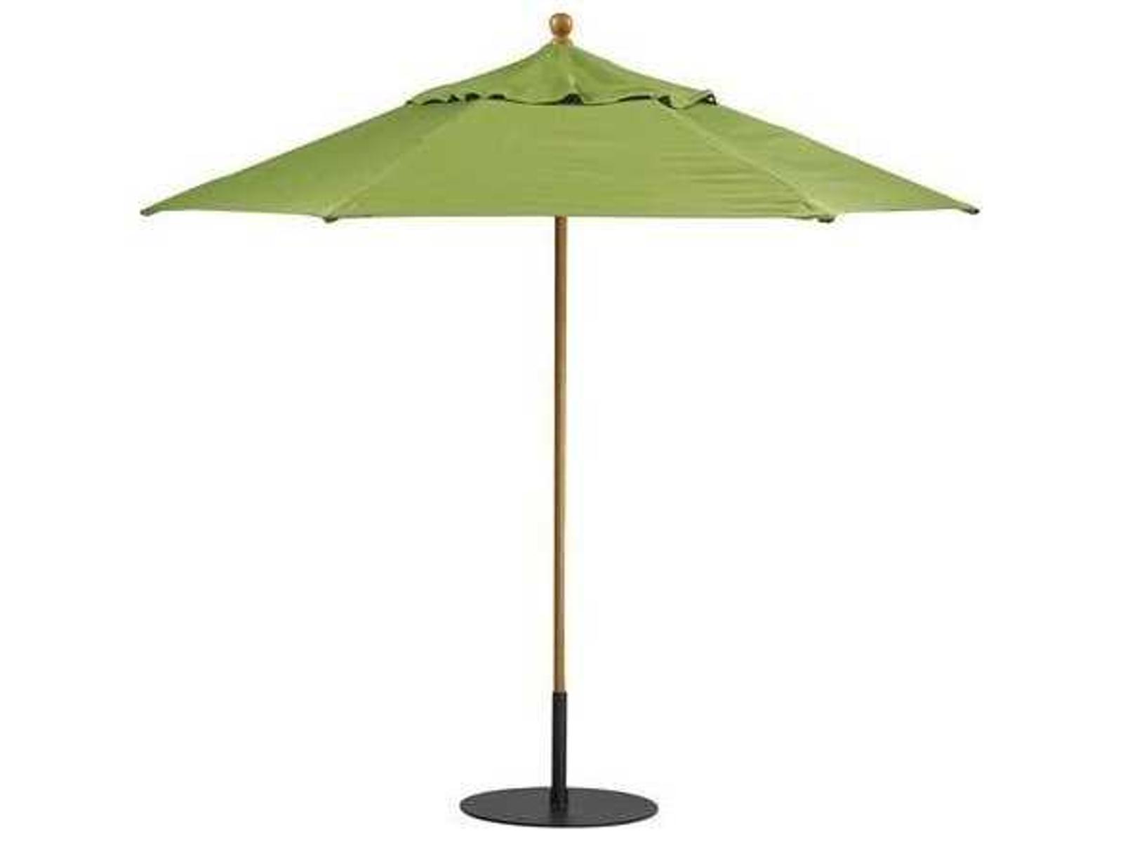 Tropitone Portofino Aluminum 7.5 Foot Octagon Double Pulley Lift Outdoor Patio Umbrella