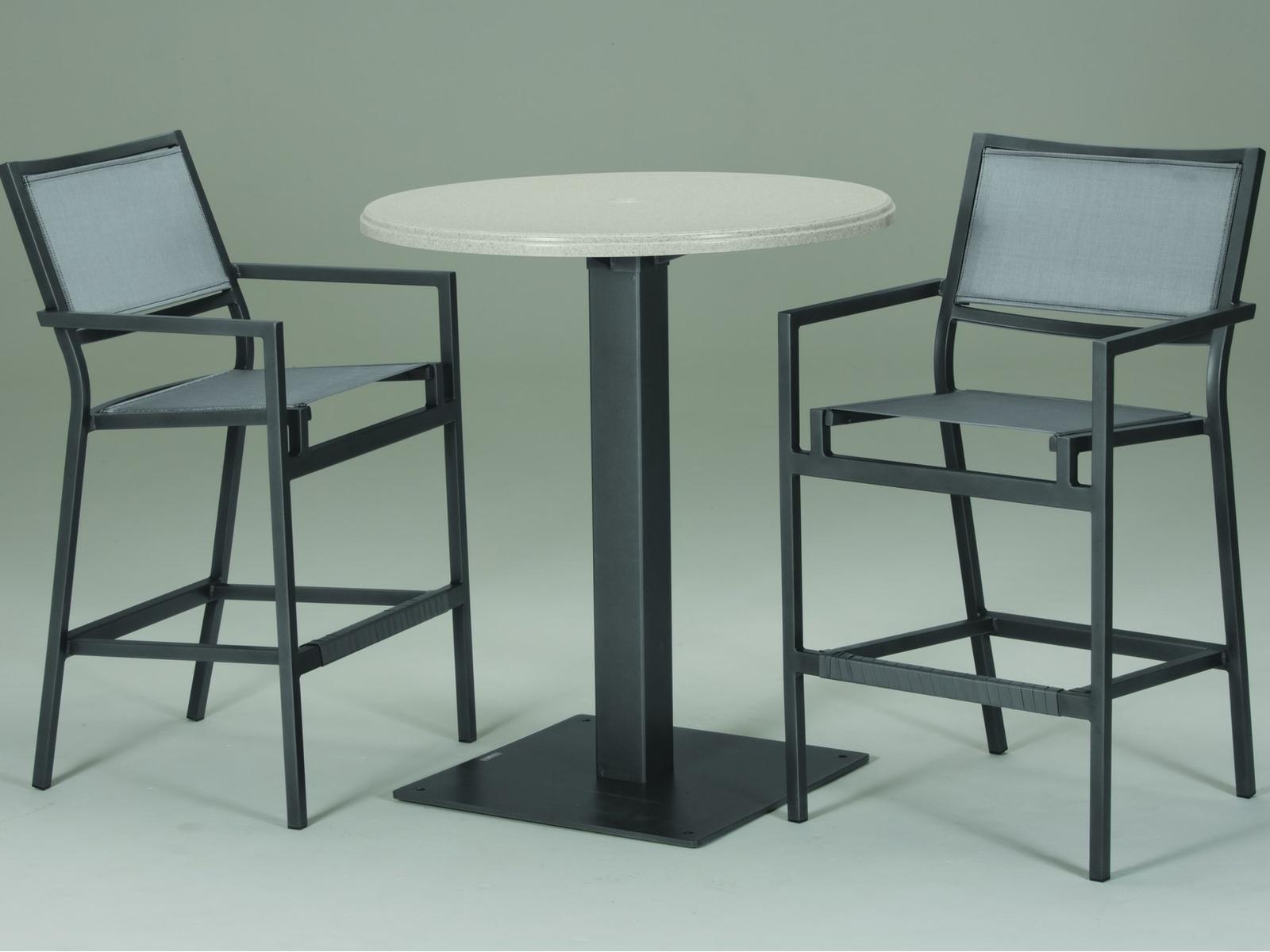 Tropitone Cabana Club Sling Aluminum Dining Set