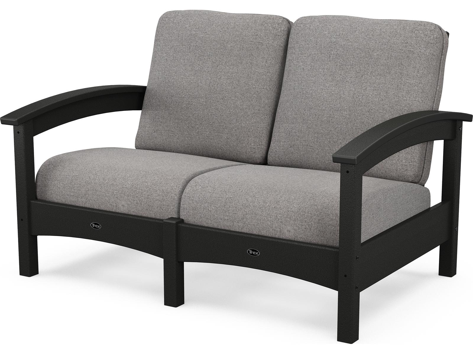 Rockport Deep Seating Recycled Plastic Loveseat