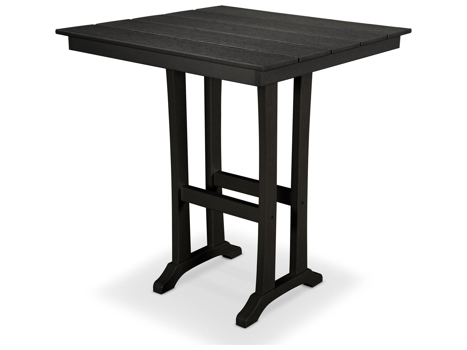 Trex Farmhouse Trestle Bar Table