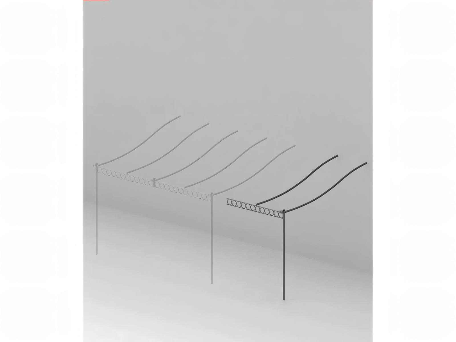 UnoPiu Tibisco Extension Single Attached Pergola without Roofing