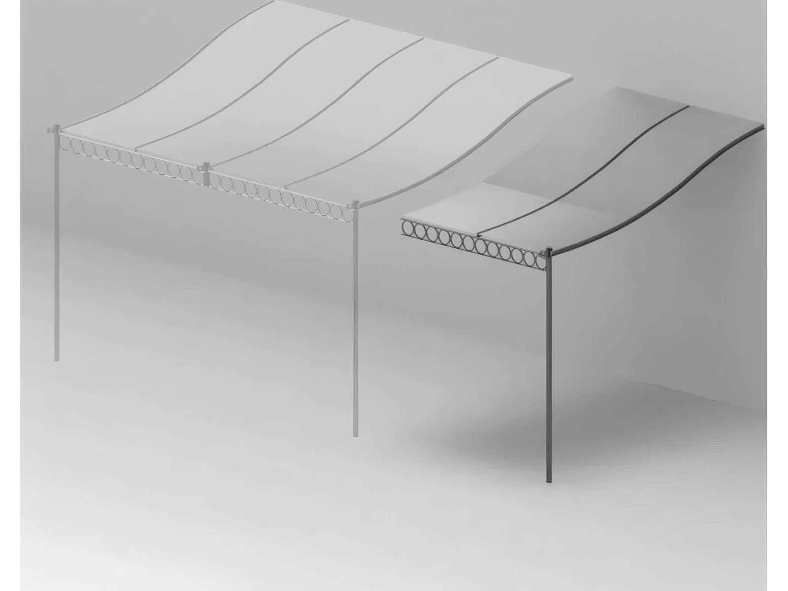 UnoPiu Tibisco Attached Pergola Extension Single