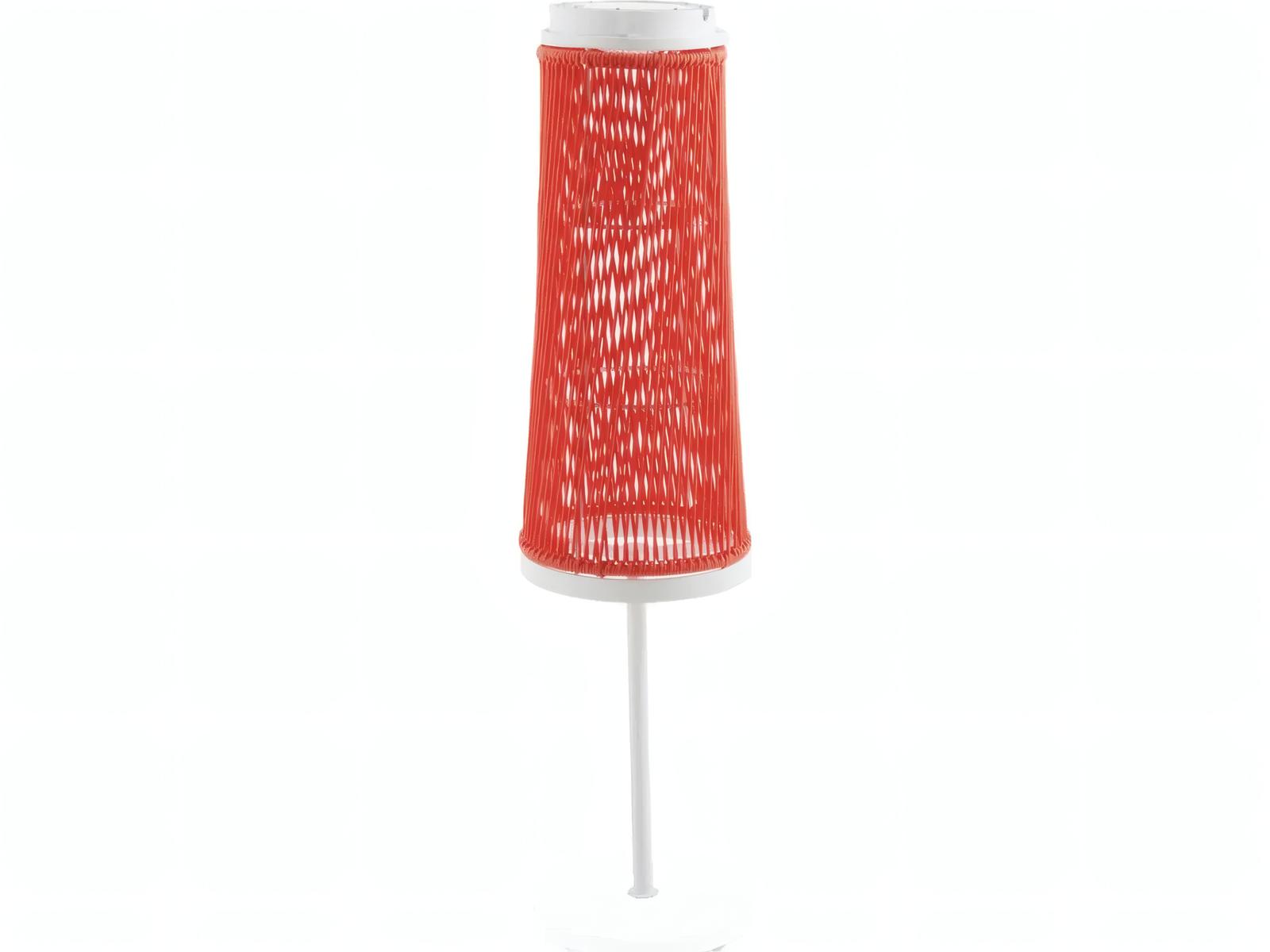 UnoPiu Solare Standing Lamp in White Aluminum