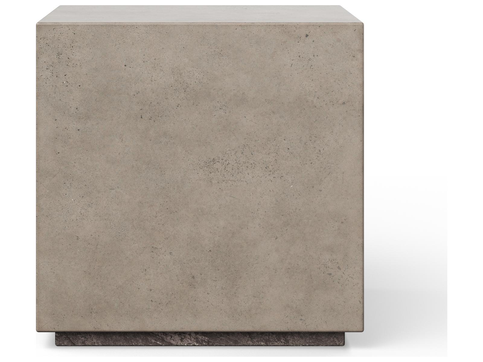 Urbia Bloc Square Concrete End Table