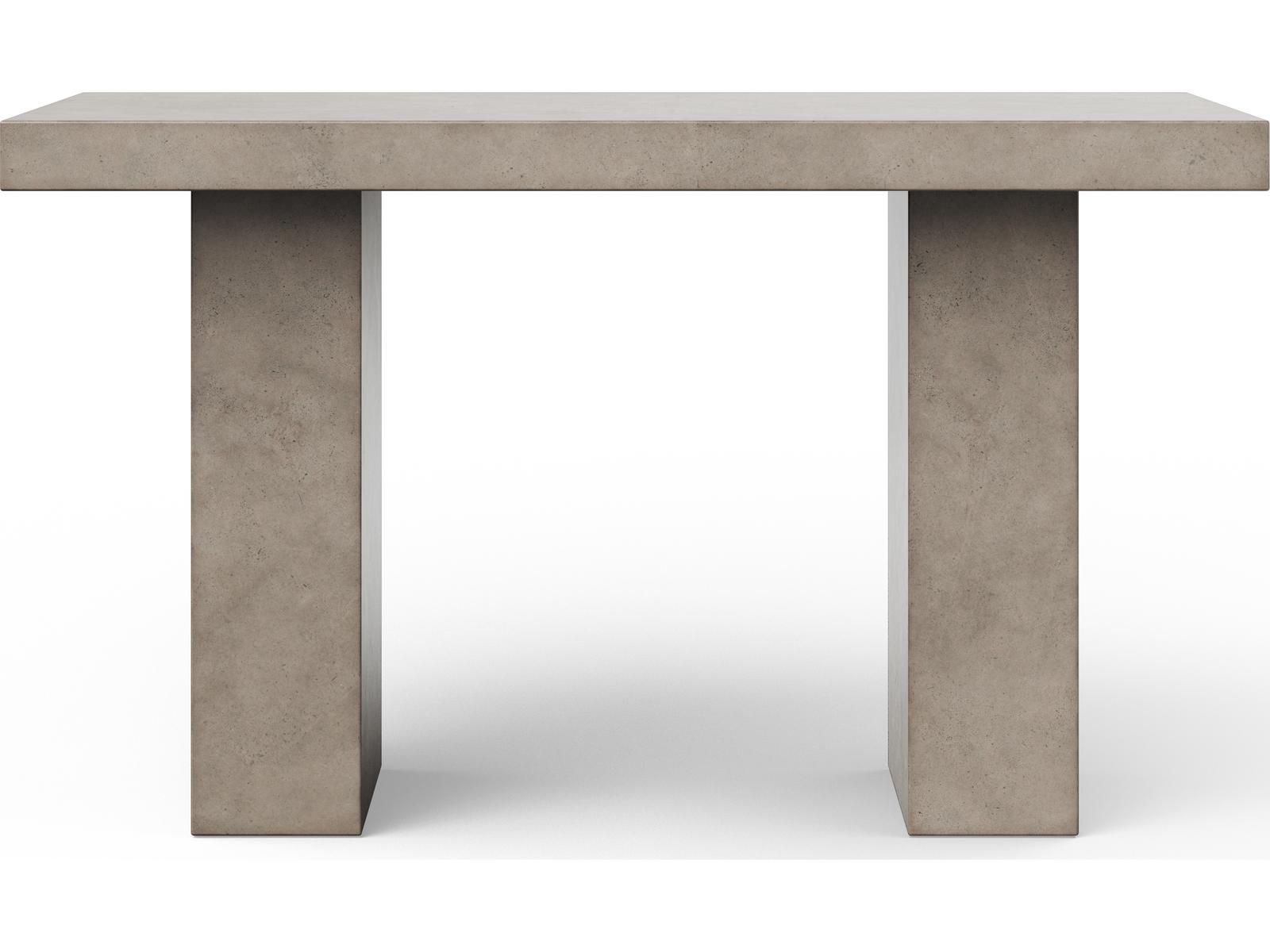 Urbia Mixx Elcor Concrete Bar Height Dining Table x 70.75" Dark Grey
