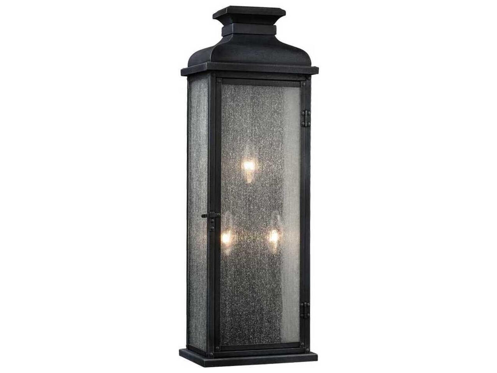 Visual Comfort Pediment Outdoor Wall Light - Thumbnail 4