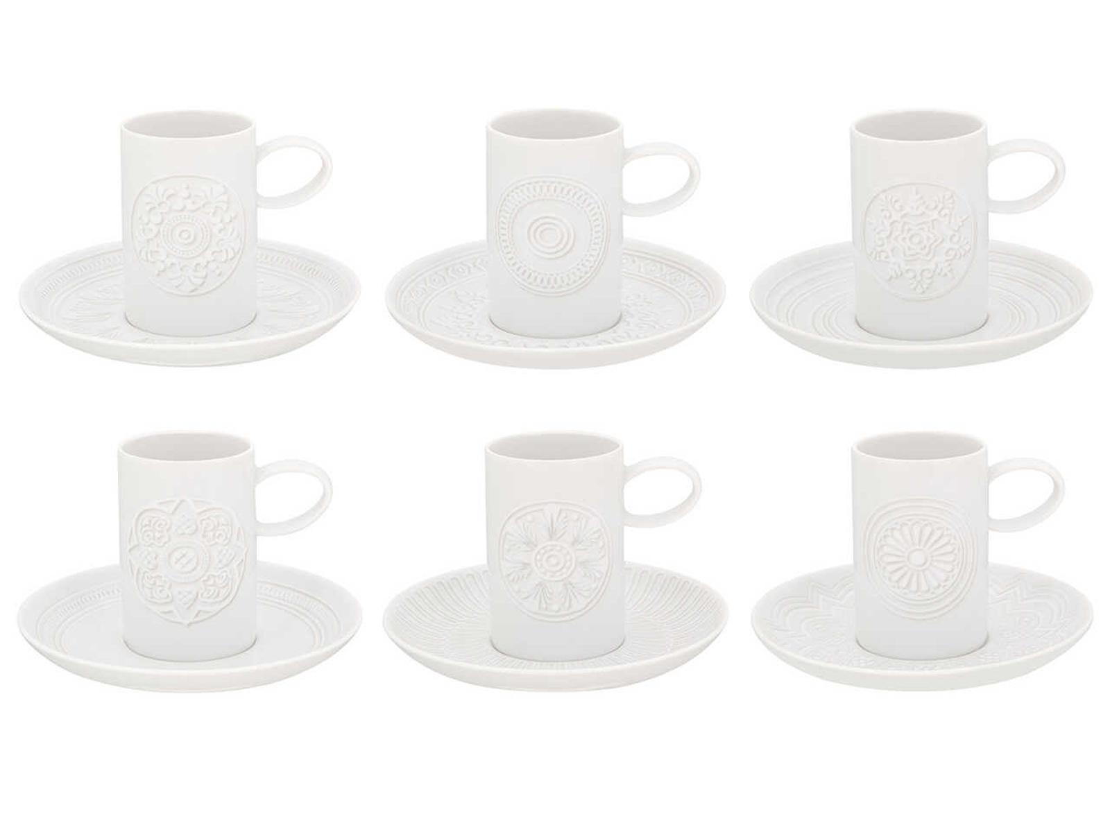 Vista Alegre Ornament Coffee Cups & Saucers - Thumbnail 3