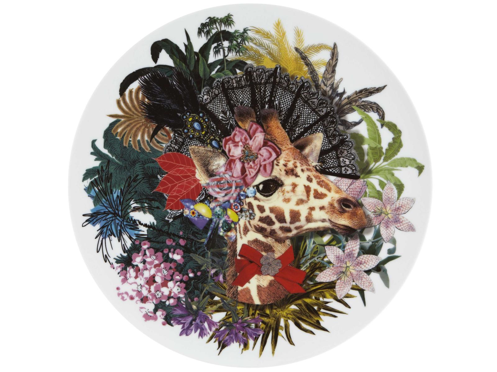 Vista Alegre Lacroix Love Who You Want Jungle King Charger Plate - Thumbnail 2