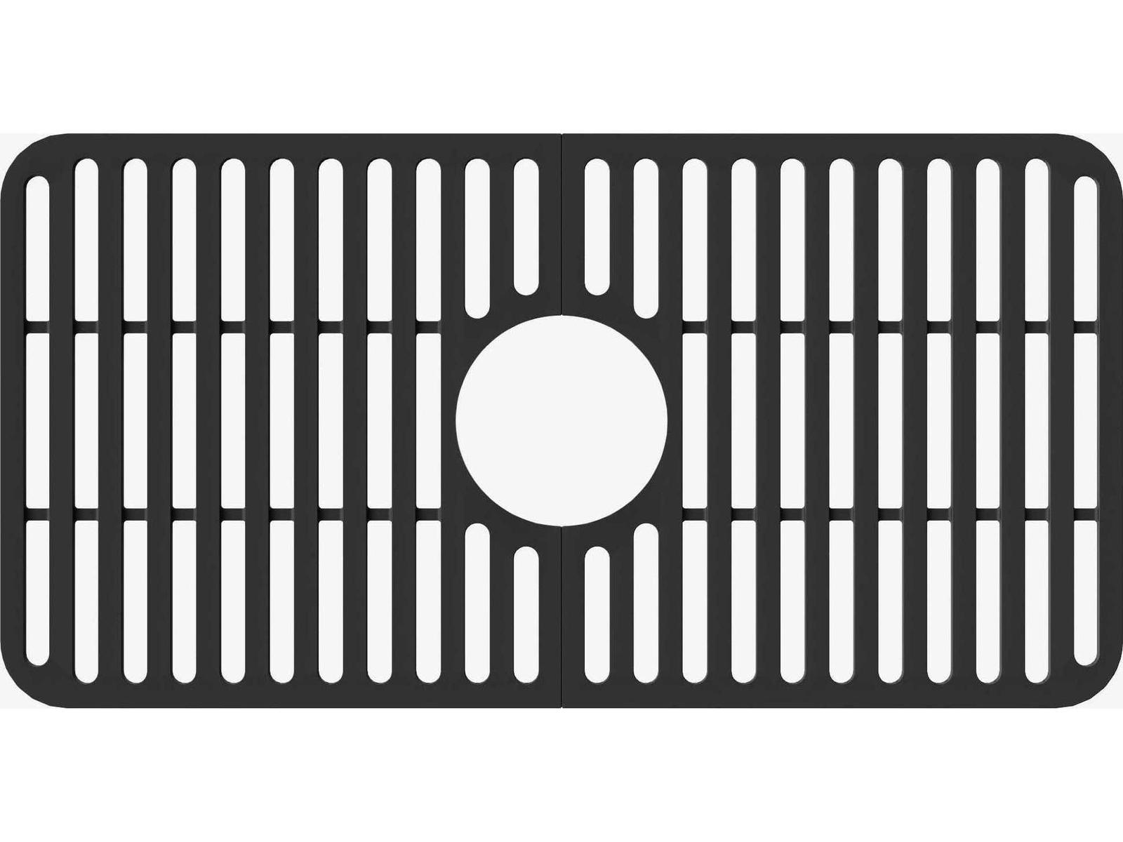 Vigo Matte Black Silicone Protective Bottom Grid For Single Basin Sink