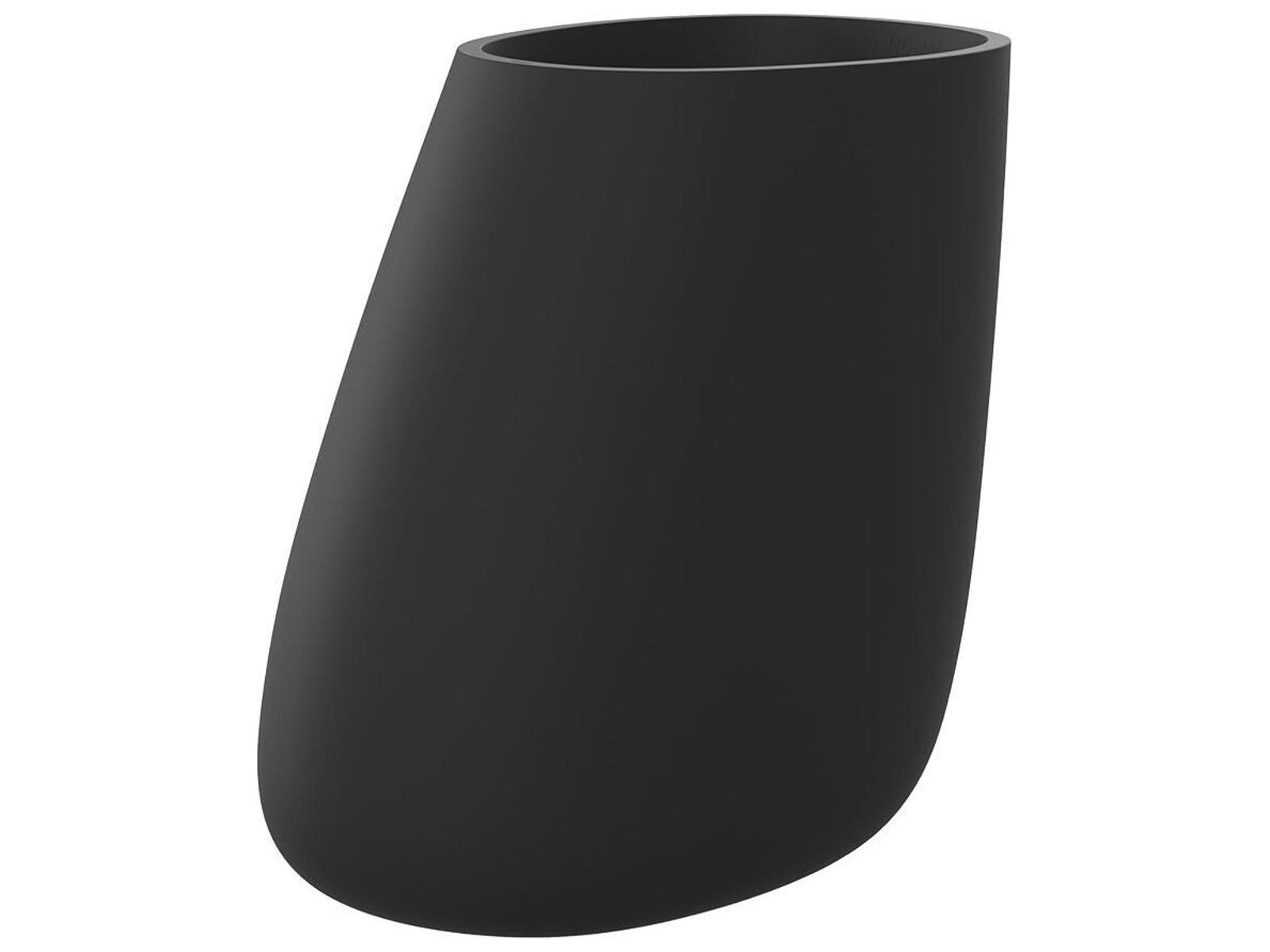 Vondom Outdoor Stone Black Planter