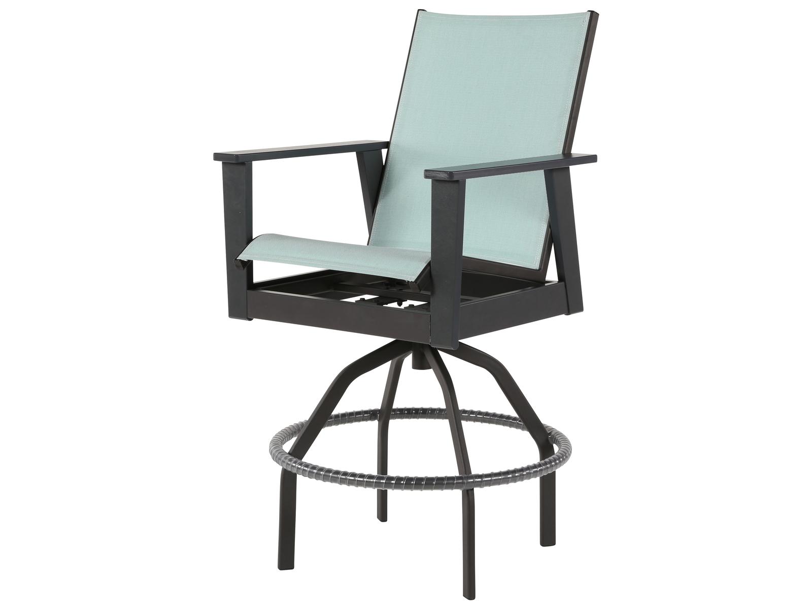 Windward Design Group Sienna MGP Sling Swivel Bar Chair
