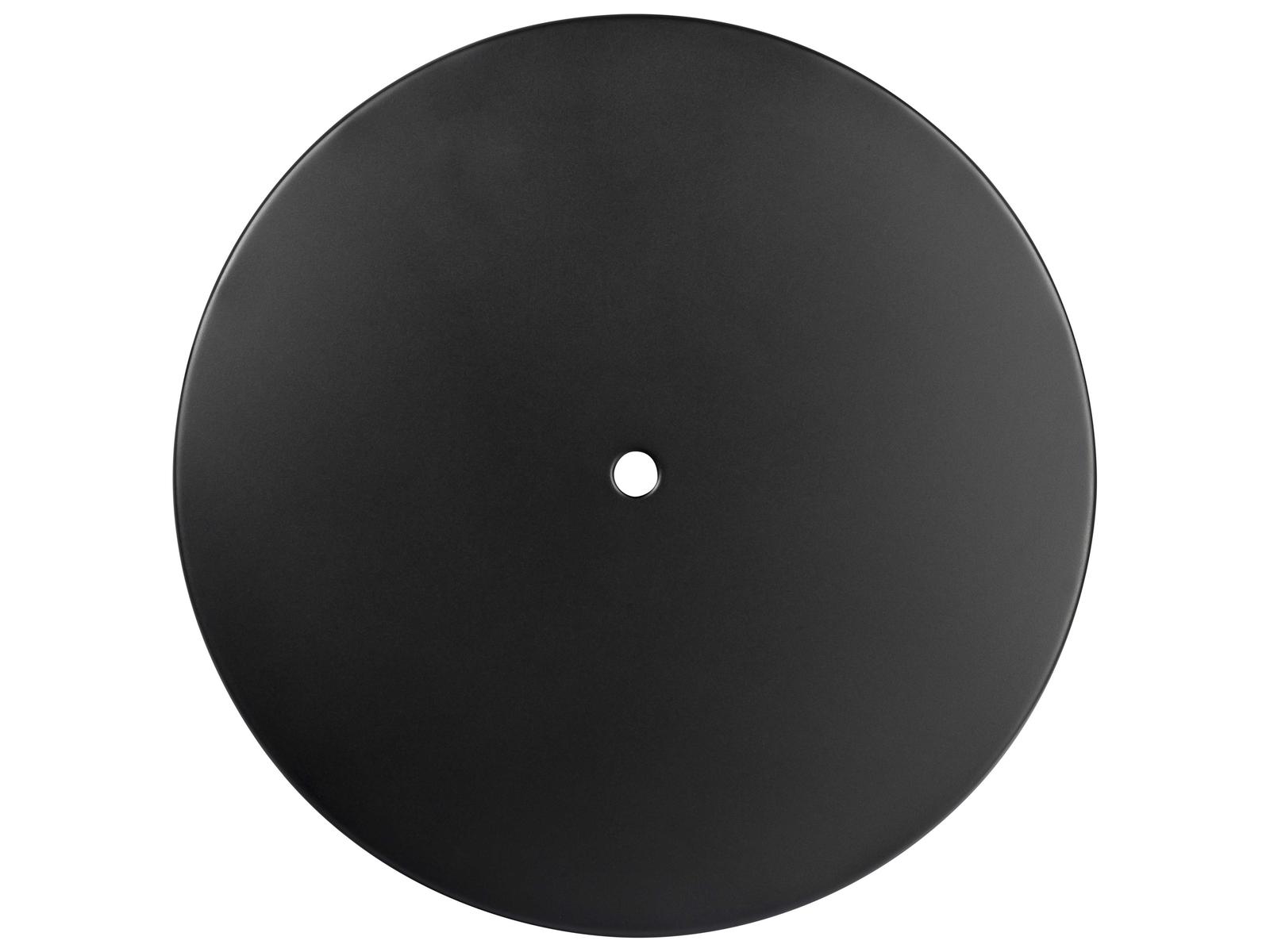 Woodard Solid Iron Rolled Edge Round Table Top with Umbrella Hole