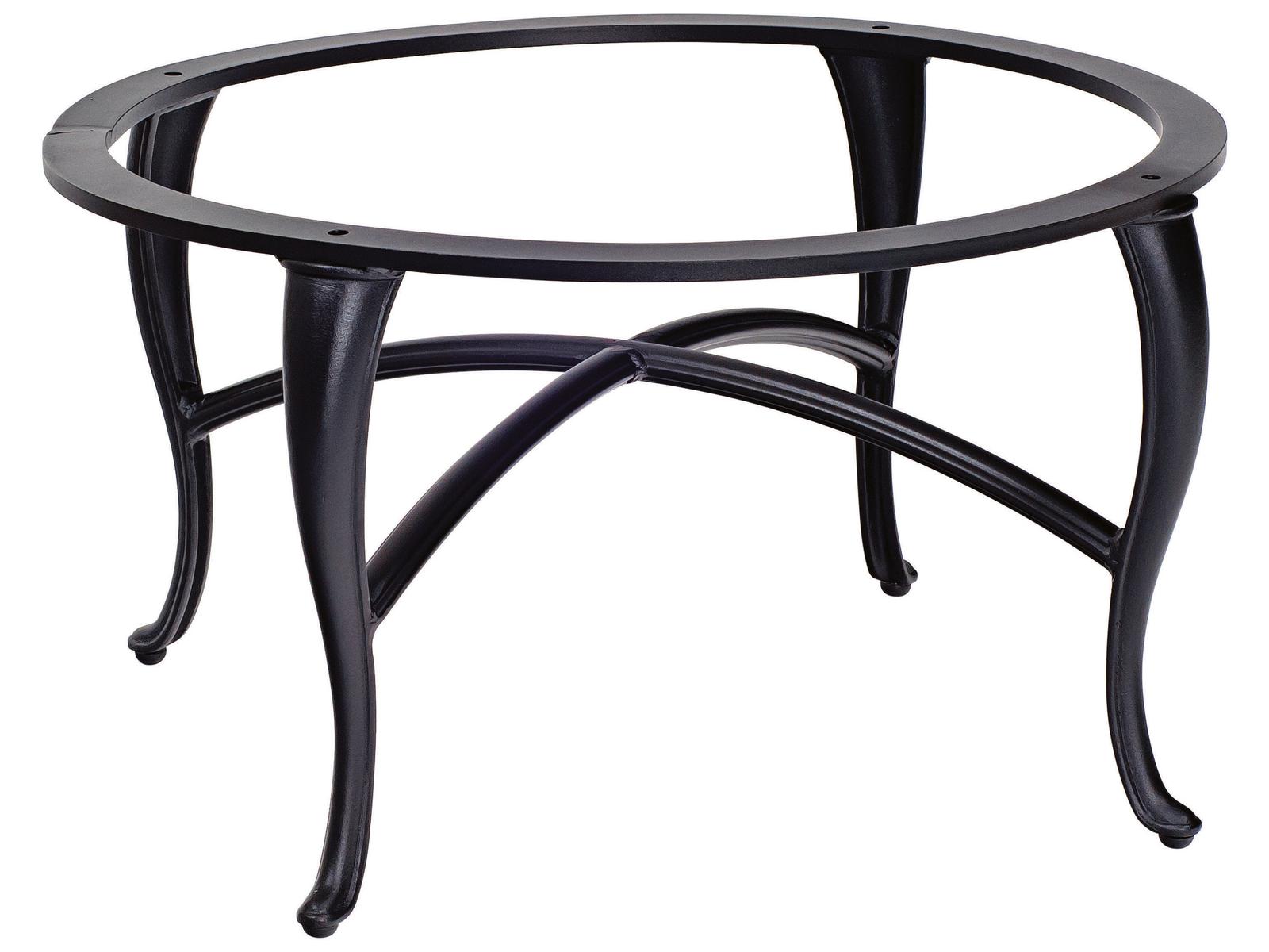 Woodard Cabriole Aluminum Coffee Table Base