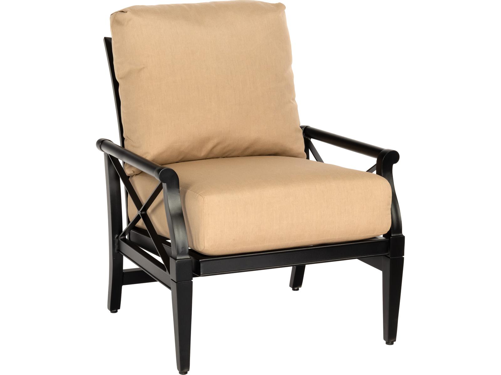 Woodard Andover Cushion Aluminum Rocking Outdoor Patio Lounge Chair