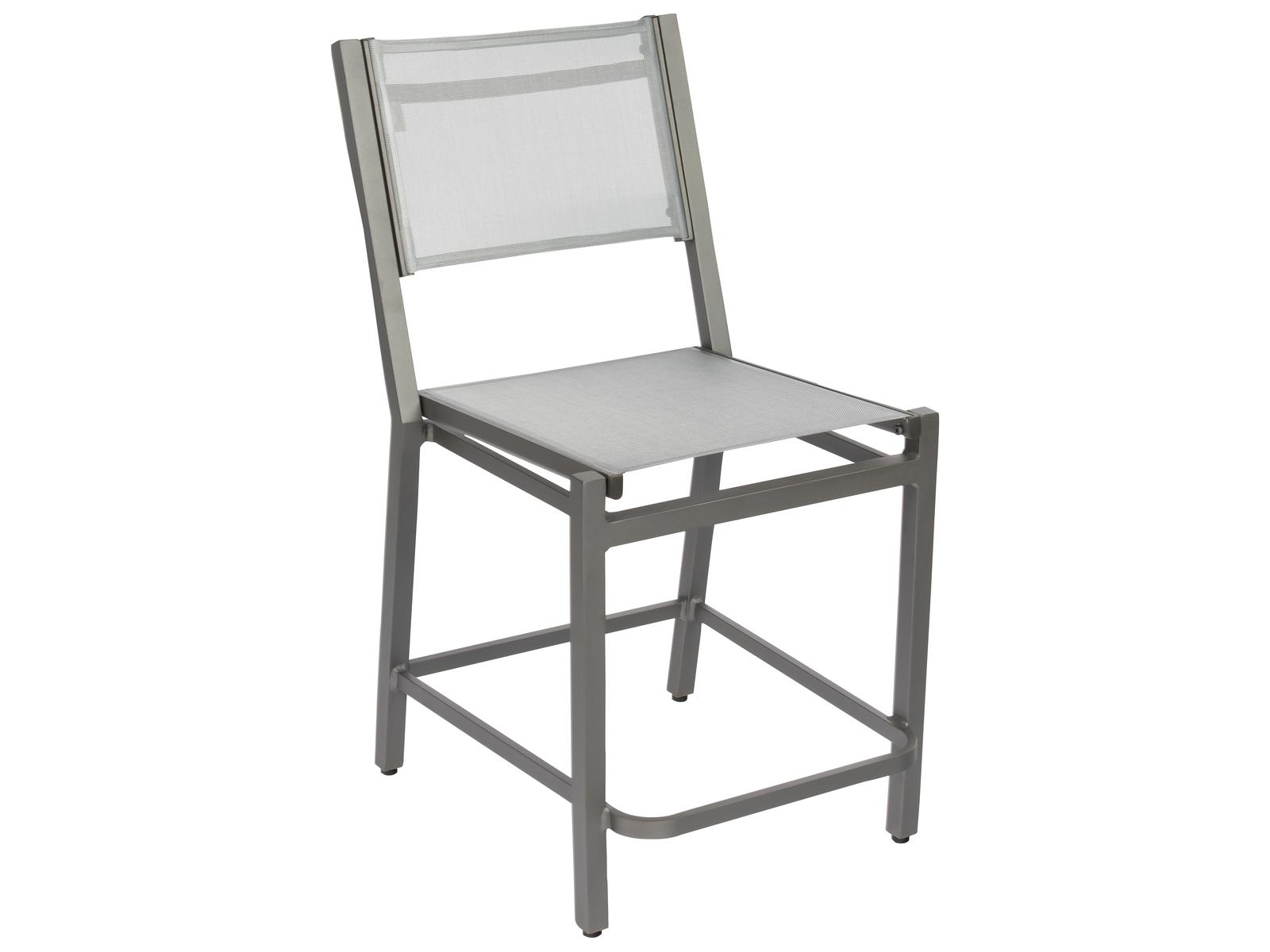 Woodard Palm Coast Sling Aluminum Patio Counter Stool